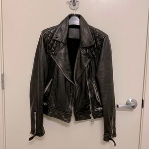 All Saints Leather Jacket. Great condition. US 6/UK 10/EU 38